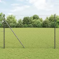 Tvorelės stulpas Pilka 10 x 1,6 m (60 x 60 mm tinklelis)