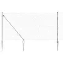Suvirintas vielinis tvoras su smailiais galais 10 x 1 m (P x A)
