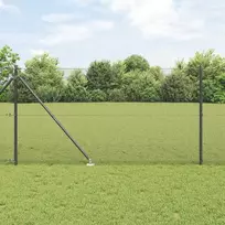 Suvirintas vielinis tvoras su smailiais galais Plienas ir PVC