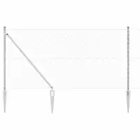 Suvirintas vielinis tvoras su smailiais galais 10 x 1 m (P x A)