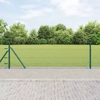 Suvirinta vielos tvora su betono baze 100 x 0,4 m (W x H)