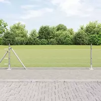 Suvirinta vielos tvora su betono baze 100 x 0,4 m (W x H)