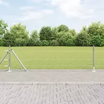 Suvirinta vielos tvora su betono baze 100 x 0,5 m (W x H)