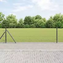 Suvirinta vielos tvora su betono baze 100 x 0,4 m (W x H)