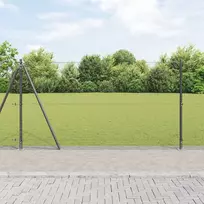 Suvirinta vielos tvora su betono baze 100 x 1,2 m (P x A)