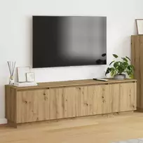 TV staliukas Televizoriaus spintelė 180 x 38 x 49 cm Amatininkų ąžuolas