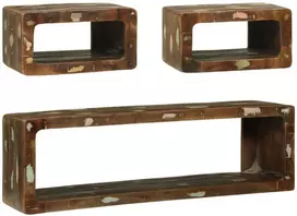 TV spintelių komplektas 3 vnt. Įvairiaspalvis 100 x 30 x 32 cm