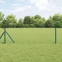 Tvorelės stulpas 7 pcs Žalia Plienas