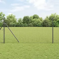 Tvorelės stulpas 13 pcs Pilka Plienas