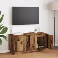 TV staliukas Televizoriaus spintelė Senovinis medis 100 x 38 x 49 cm