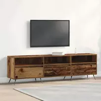 TV staliukas Televizoriaus spintelė Sena mediena 150 x 30 x 44,5 cm