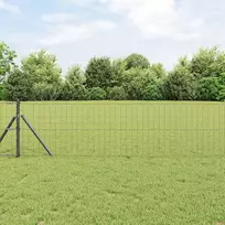 Euro tvora Pilka 0,6 x 50 m PVC padengta geležis