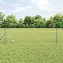 Euro tvora 0,8 x 10 m PVC padengta geležis