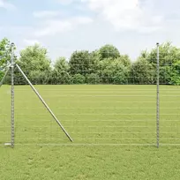 Euro tvora 1,5 x 10 m PVC padengta geležis