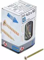 Bgs Technic Tvirtinimo varžtai galvanizuoti | T-Star T20 | 4.0 x 50 mm | 120 vnt. (88005)