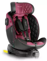 „Nukido Prestige Line“ juodos ir rožinės spalvos automobilinė kėdutė, 0-36 kg, su ISOFIX sistema