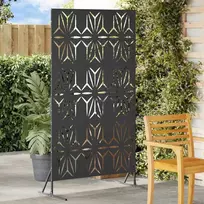 Privatumo žaliuzės Juoda 100 x 50 x 180 cm Plienas