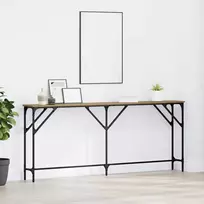 Konsolinis stalas artisano ąžuolo 180 x 23 x 75 cm