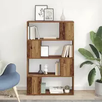 TV staliukas TV spintelių komplektas Ruda 80 x 24 x 125 cm Apdirbta mediena