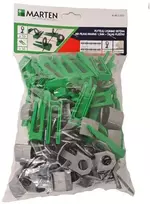 MARTEN PLYTELIŲ INKARAS 1.5 MM PILKAS 50VNT+PLEIŠT
