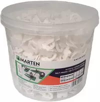 MARTEN PLYTELIŲ INKARAS 1.0MM Baltas 400VNT