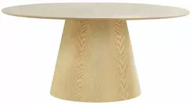 House Nordic Aps Stalas Bolton ovalus 90x160 cm uosis