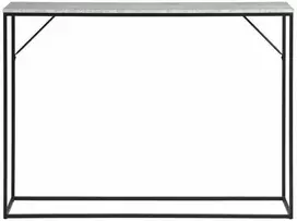 House Konsolinis stalas, Vita, 110x26x80 cm, Juodas