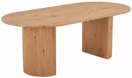 House Valgomojo stalas, Boavista, 100x210x75 cm, Natūralus