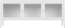 TV staliukas House Televizoriaus stalas, Brisbane, 130x40x55 cm, Balta