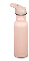 Gertuvė Klean Kanteen „Kanteen Classic Narrow“ („Flip Sport“) kavos aparatas, 532 ml / 18 uncijų, persikų skonio