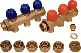 Wavin Išmetimo vamzdžių komplektas 3 vnt. tigris 1'' t/20mm