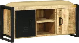 Sėdėjimo spintelė Ruda 100 x 35 x 50 cm Mango medienos masyvas