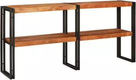 Konsolinis stalas Ruda 160 x 33 x 75 cm Kietos akacijos mediena