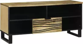 TV staliukas TV vienetai 100 x 33 x 46 cm Ruda