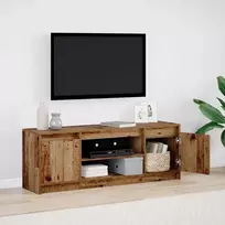 TV staliukas TV vienetai Ruda 139,5 x 34 x 50 cm Apdirbta mediena