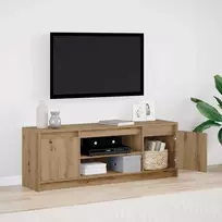 TV staliukas TV vienetai Ruda 139,5 x 34 x 50 cm Apdirbta mediena