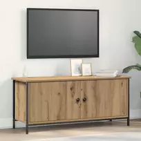 TV staliukas Televizoriaus spintelė Amatininkų ąžuolas 100 x 35 x 45 cm