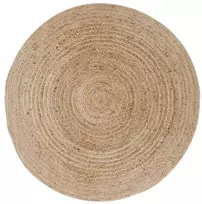 Jaukeja Bombay kilimas, pintas iš džuto Ø90 cm