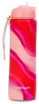 Pink Rožinė Gertuvė silikoninė CoolPack Pump 600 ml Girls Rožinė