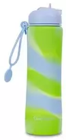 Blue Mėlyna Gertuvė silikoninė CoolPack Pump 600 ml Girls Mėlyna