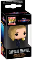 FUNKO POP! Raktų pakabutis: The Marvels - Captain Marvel, ~10 cm
