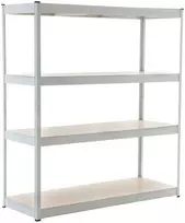 Mville CLP Steckregal stelažas 160x60x180 cm, baltas, metalinis