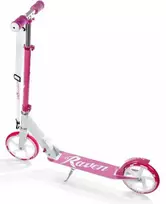 Aliuminis paspirtukas RAVEN LAURA su dideliais 20 cm. ratais Handbrake
