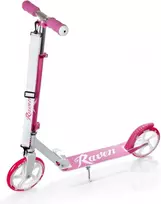 Aliuminis paspirtukas RAVEN LAURA su dideliais 20 cm. ratais