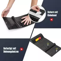 Promotions Automobilio parkavimo kilimėlių komplektas, 53x25.5x5 cm, Juoda