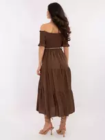 Suknelė Italy Moda Sukienka-MI-SK-A2609.96-ruda