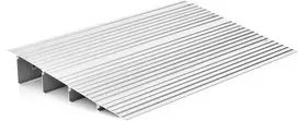 Promotions Įėjimo rampos, Aliuminis, 86.4x41.9x7.6 cm, Sidabrinė