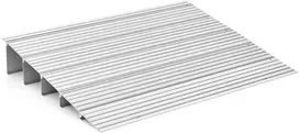 Promotions Durų slenksčio įvažiavimo rampos, aliuminis, 86.4x41.9x7.6 cm, sidabrinės spalvos