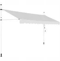 Promotions Balkono markizė, 395x120 cm, smėlio spalvos
