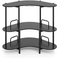 Promotions Baro stalas, 121,9x66x101,6 cm, rudos spalvos, juodas